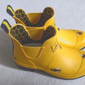 Joules Short Rainboots Wellibobs US women's size 7